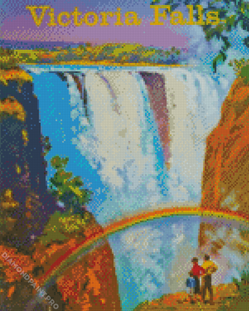 Victoria Falls Diamond Painting