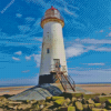 Wales Talacre Lighthouse Diamond Painting