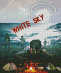 White Sky Poster Diamond Painting