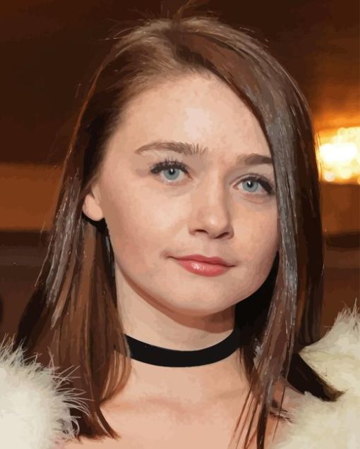 Actress Jessica Barden Diamond Painting