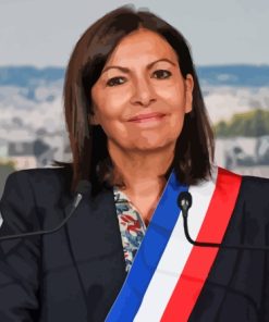 Aesthetic Anne Hidalgo Diamond Painting