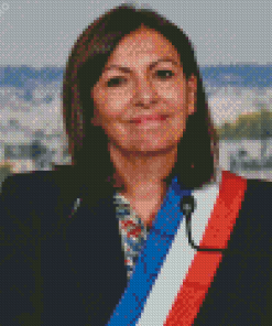 Aesthetic Anne Hidalgo Diamond Painting