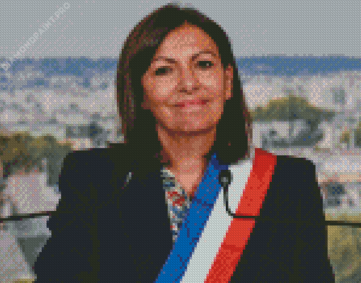 Aesthetic Anne Hidalgo Diamond Painting