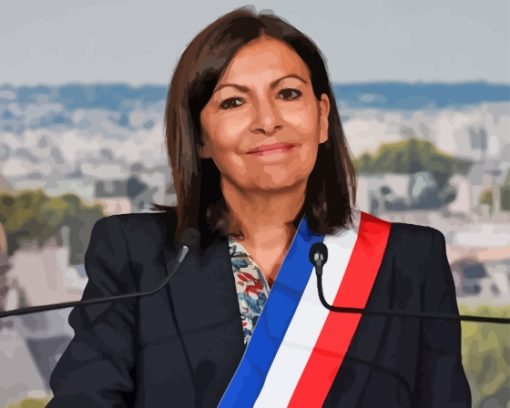 Aesthetic Anne Hidalgo Diamond Painting