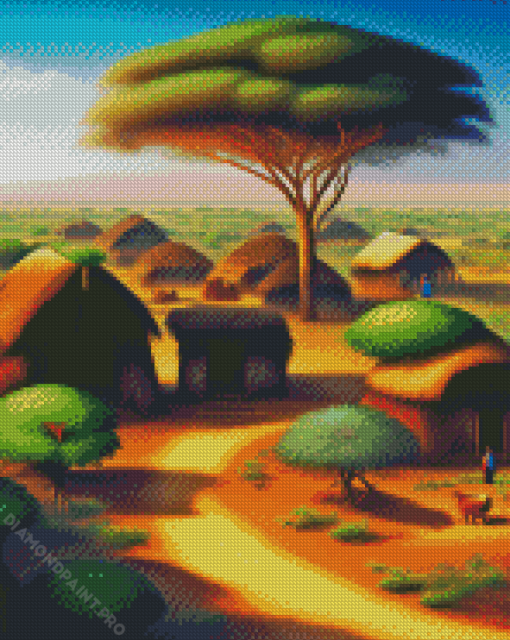 Aesthetic Safari Diamond Painting