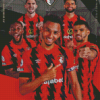 Afc Bournemouth Players Diamond Painting