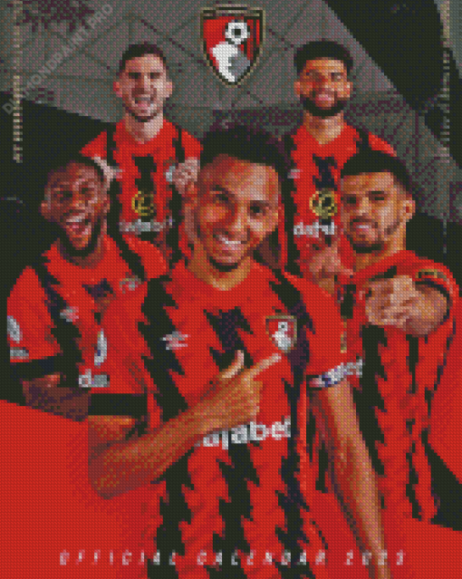 Afc Bournemouth Players Diamond Painting