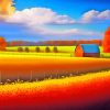 Autumn Field Diamond Painting