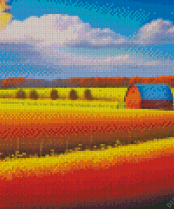 Autumn Field Diamond Painting