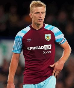 Ben Mee Burnley Fc Team Player Diamond Painting