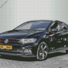 Black Vw Polo Gti Car Diamond Painting