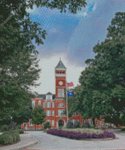 Clemson University SC Diamond Painting