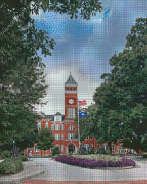 Clemson University SC Diamond Painting