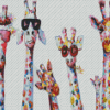 Colorful Giraffes Wearing Glasses Diamond Painting