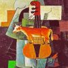 Cow And Fiddle By Kasimir Malevitch Diamond Painting