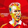 Dennis Bergkamp Arsenal Pop Art Diamond Painting