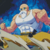 Dragon Ball Fighter Master Roshi Diamond Painting