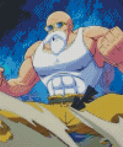 Dragon Ball Fighter Master Roshi Diamond Painting