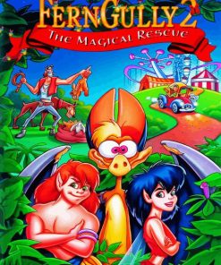 Ferngully Film Poster Diamond Painting