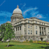 Idaho State Capitol Boise City Diamond Painting