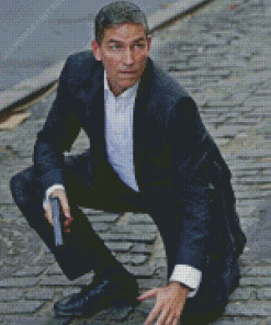 Jim Caviezel As John Reese Diamond Painting