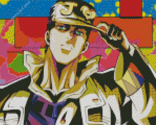 Jotaro Kujo Diamond Painting