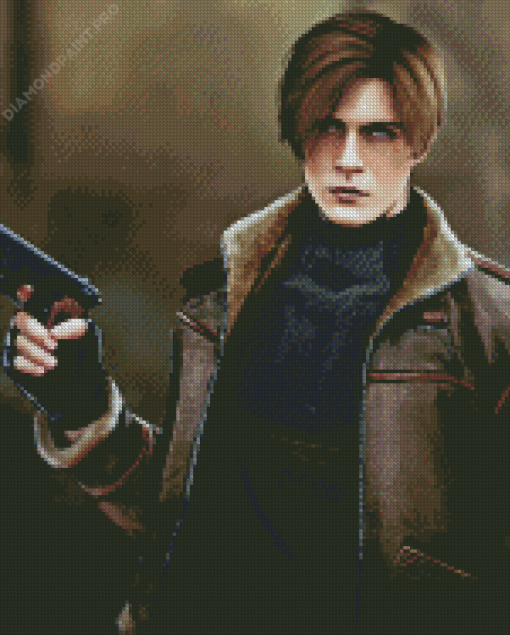 Leon Kennedy Kuhzeuidh Diamond Painting