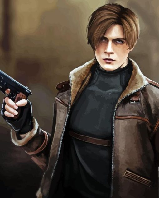 Leon Kennedy Kuhzeuidh Diamond Painting