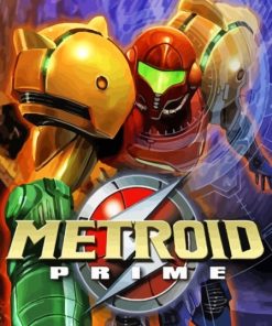 Metroid Prime Game Diamond Painting