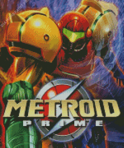 Metroid Prime Game Diamond Painting