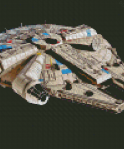 Millennium Falcon Star Wars Diamond Painting