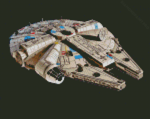 Millennium Falcon Star Wars Diamond Painting