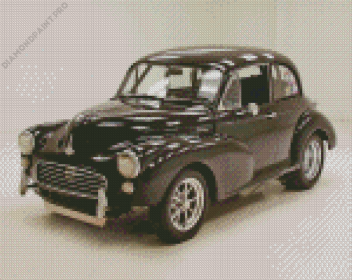 Morris Minor Vintage Car Diamond Painting