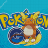 Raichu Pokemon Poster Diamond Painting