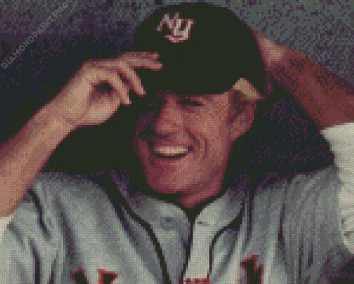 Roy Hobbs Movie Character Diamond Painting