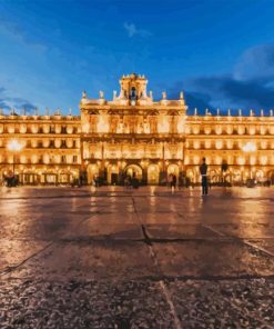 Salamanca City Hall Spain Diamond Painting