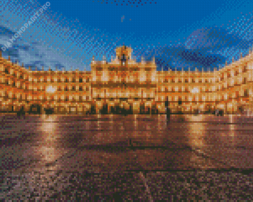 Salamanca City Hall Spain Diamond Painting