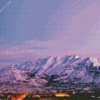 Snowy Timpanogos Mount Diamond Painting