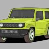 Suzuki Jimny Art Diamond Painting