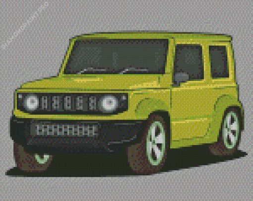 Suzuki Jimny Art Diamond Painting