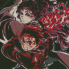 Tanjiro And Yoriichi Art Diamond Painting