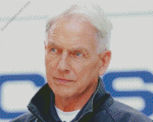 The American Actor Mark Harmon Diamond Painting