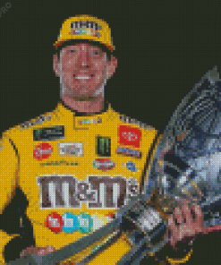 The American Racing Driver Kyle Busch Diamond Painting