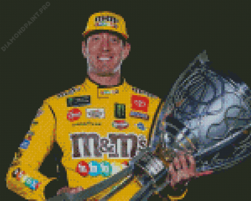 The American Racing Driver Kyle Busch Diamond Painting