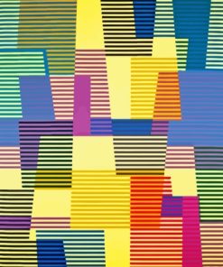 Untitled By Yaacov Agam Diamond Painting