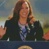 Vice President Of Us Kamala Diamond Painting