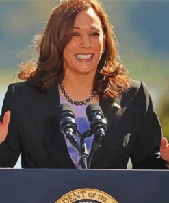 Vice President Of Us Kamala Diamond Painting