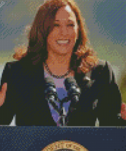 Vice President Of Us Kamala Diamond Painting