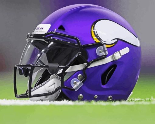 Vikings Helmet Diamond Painting