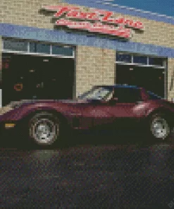 1982 Corvette Car Diamond Painting